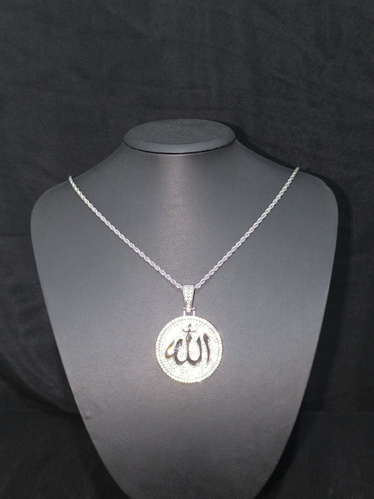 Allah Yazılı Kolye